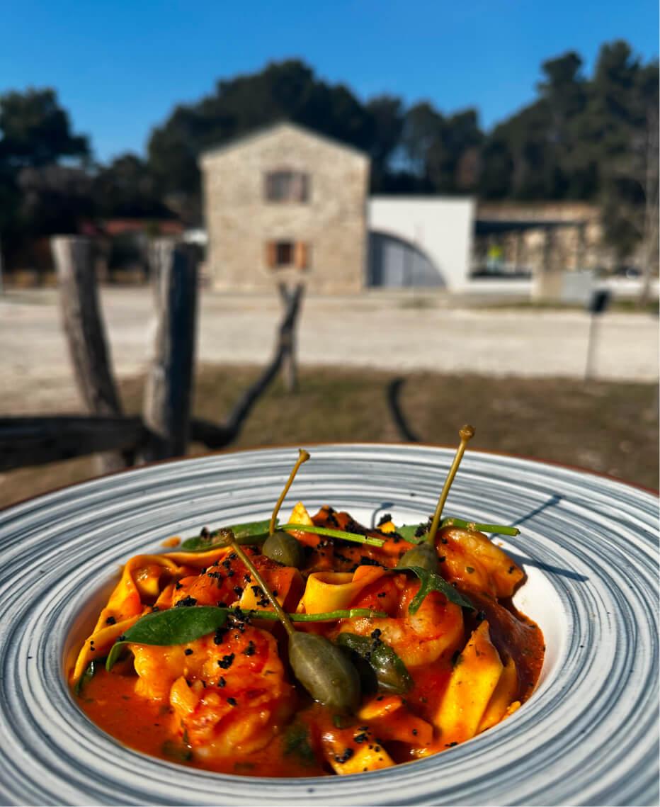 Plate of pasta